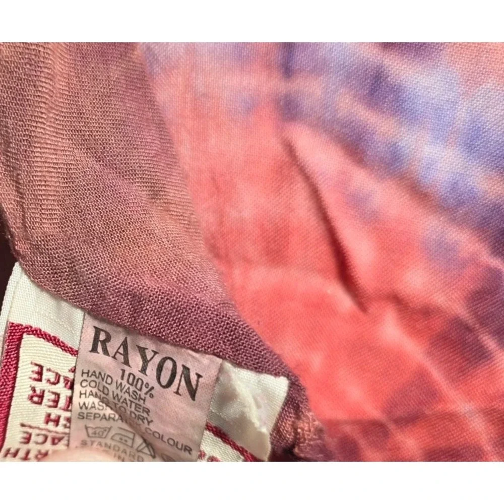 Gypsy Rose Tie Dye Boho Scarf